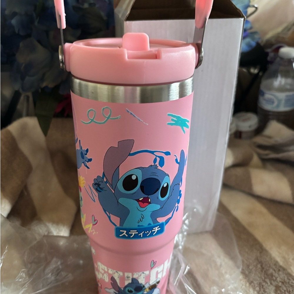 Stitch Pink Tumbler